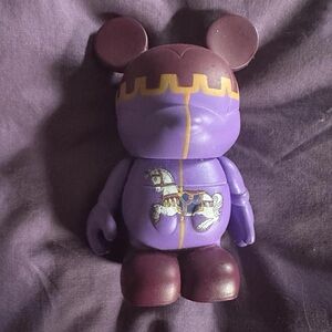 Disney Vinylmation - 3" Inch Park Set 3 Cinderella Carousel Purple